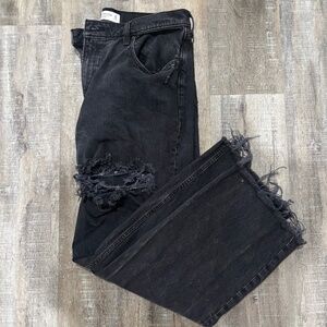 Abercrombie and Fitxh 90’s relaxed high rise Jean